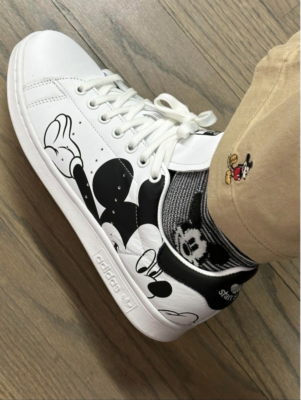 adidas Stan Smith × Mickey Disney Mouse Sneakers
